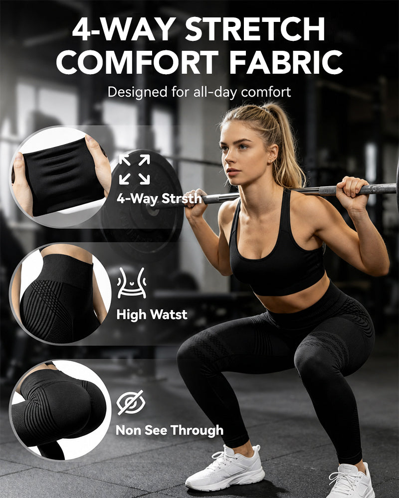 Sculptiva –Hip-Lifting Yoga Compression Leggings
