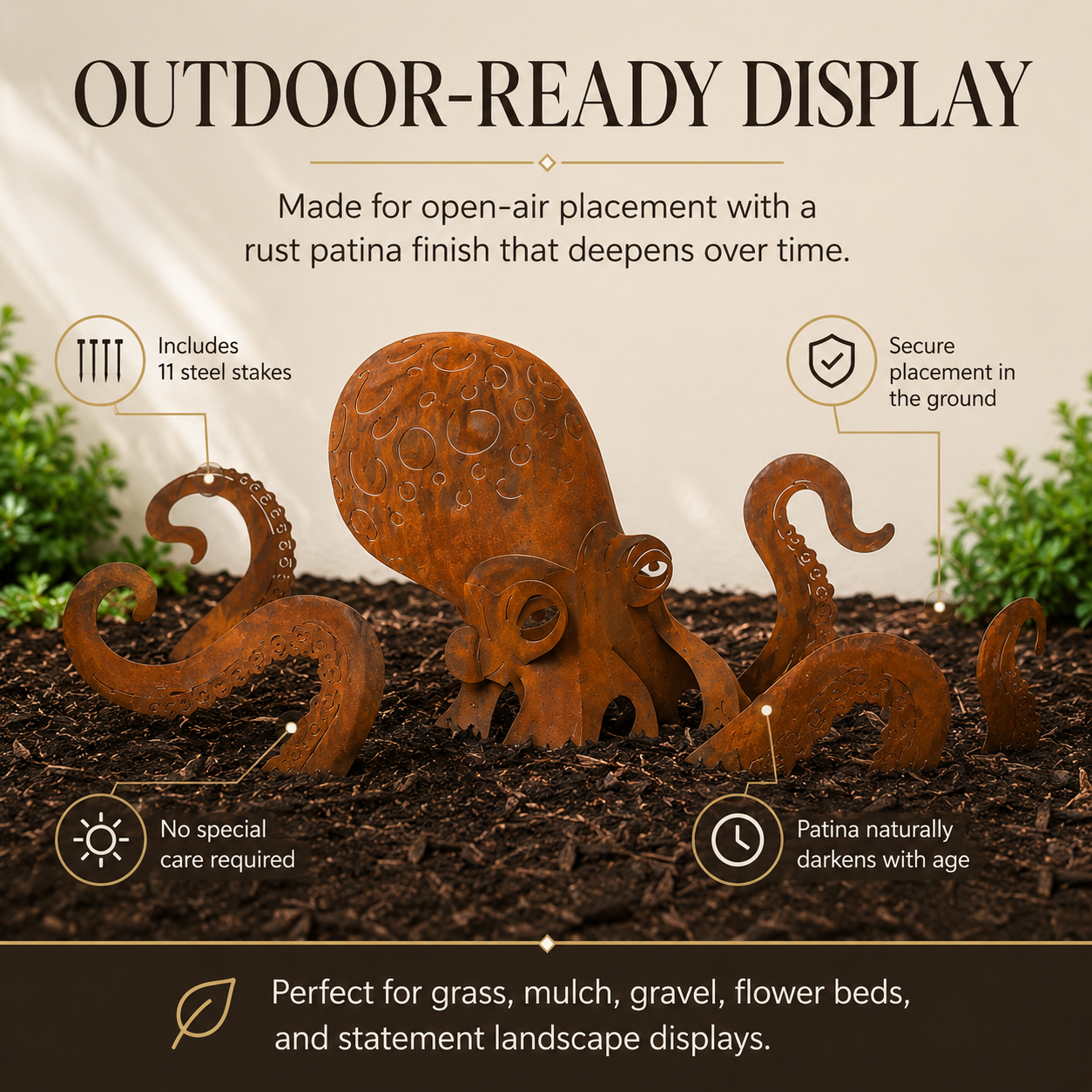 TentacleTitan - Kraken Garden Display