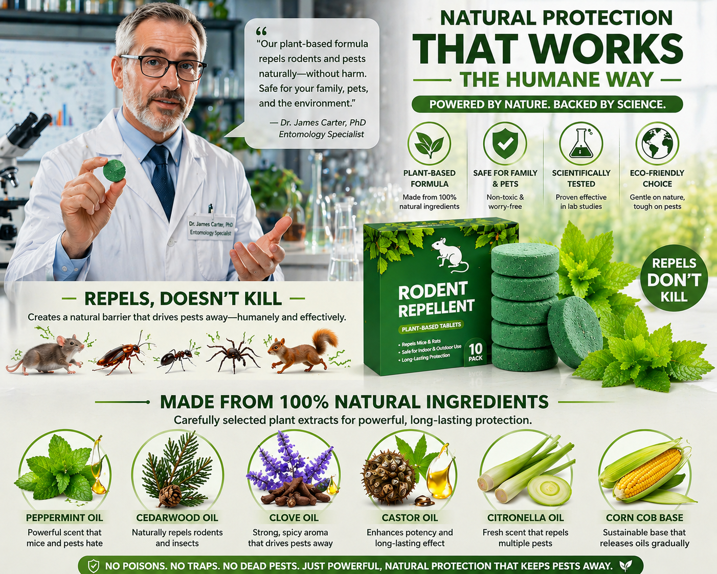 MintBarrier - Mouse & Rat Repellent