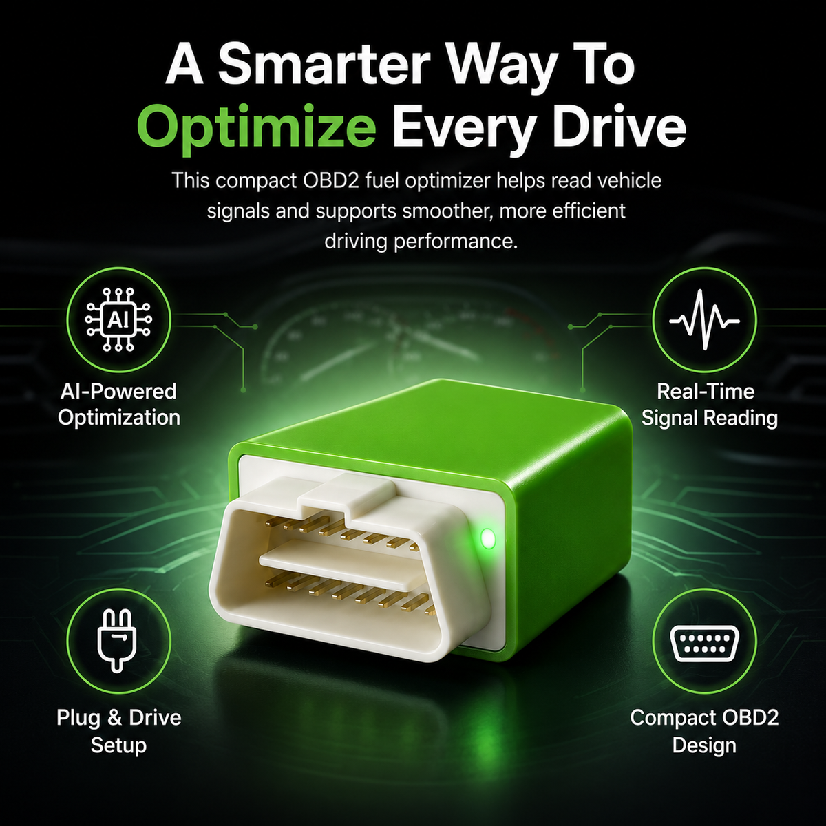 SmartMileage – OBD2 Fuel Optimization Device