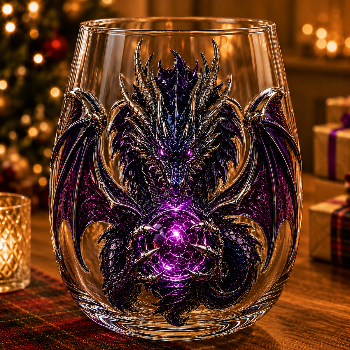 DragonRealm – Fantasy Dragon Whiskey & Cocktail Glass