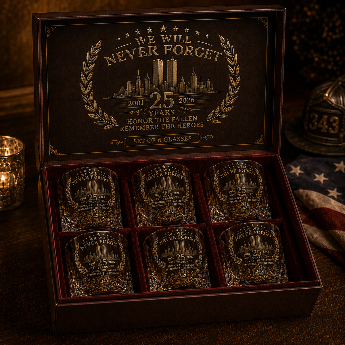 FreedomLegacy – 25th Anniversary Tribute Decanter Set