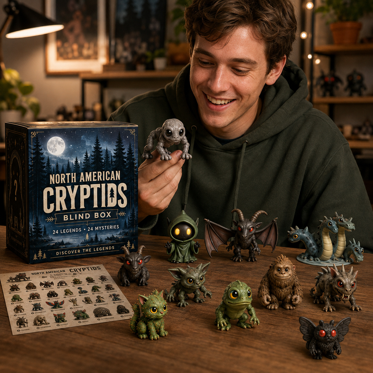 NorthAmerican  – Cryptids 24-Piece Blind Box Collection