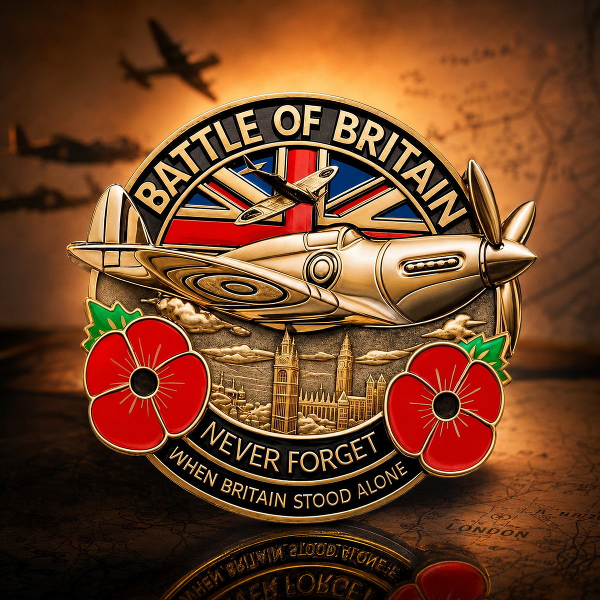 ValorWing – 1940 “Never Forget” Aviation Valor Emblem