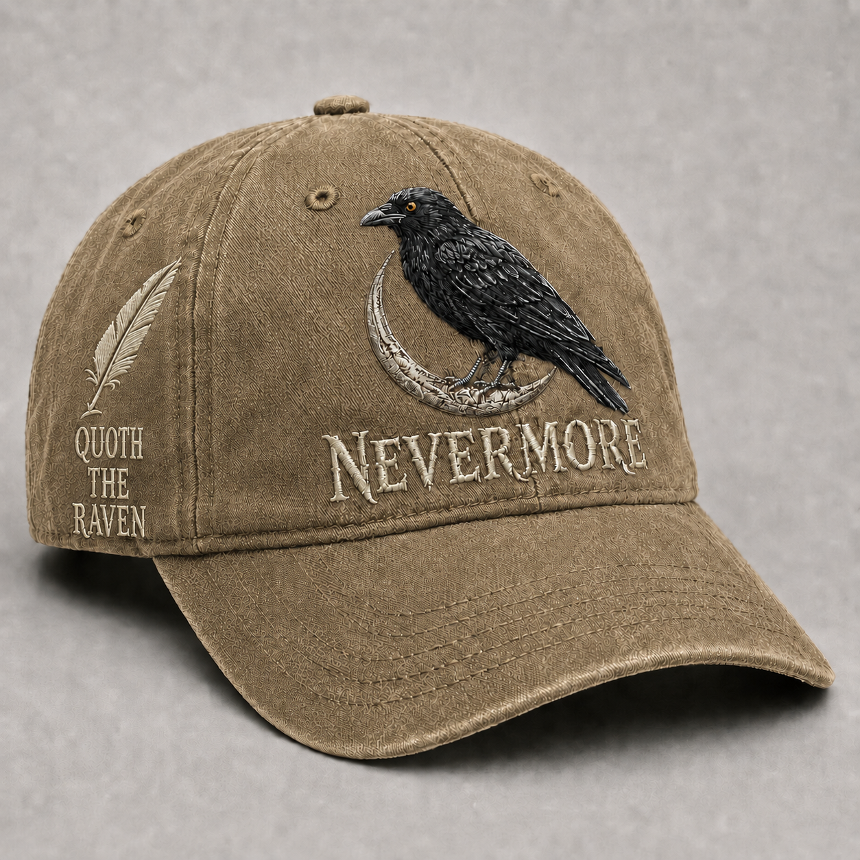 RavenMyst – Gothic Bird Lover Baseball Cap