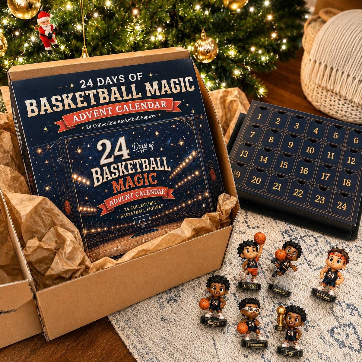 HoopMagic – 24-Day Basketball Christmas Calendar