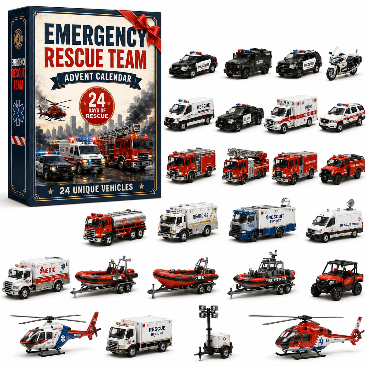 MiniMotors – 24-Day Christmas Vehicle Advent Calendar