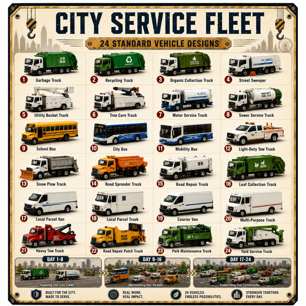 MiniMotors – 24-Day Christmas Vehicle Advent Calendar