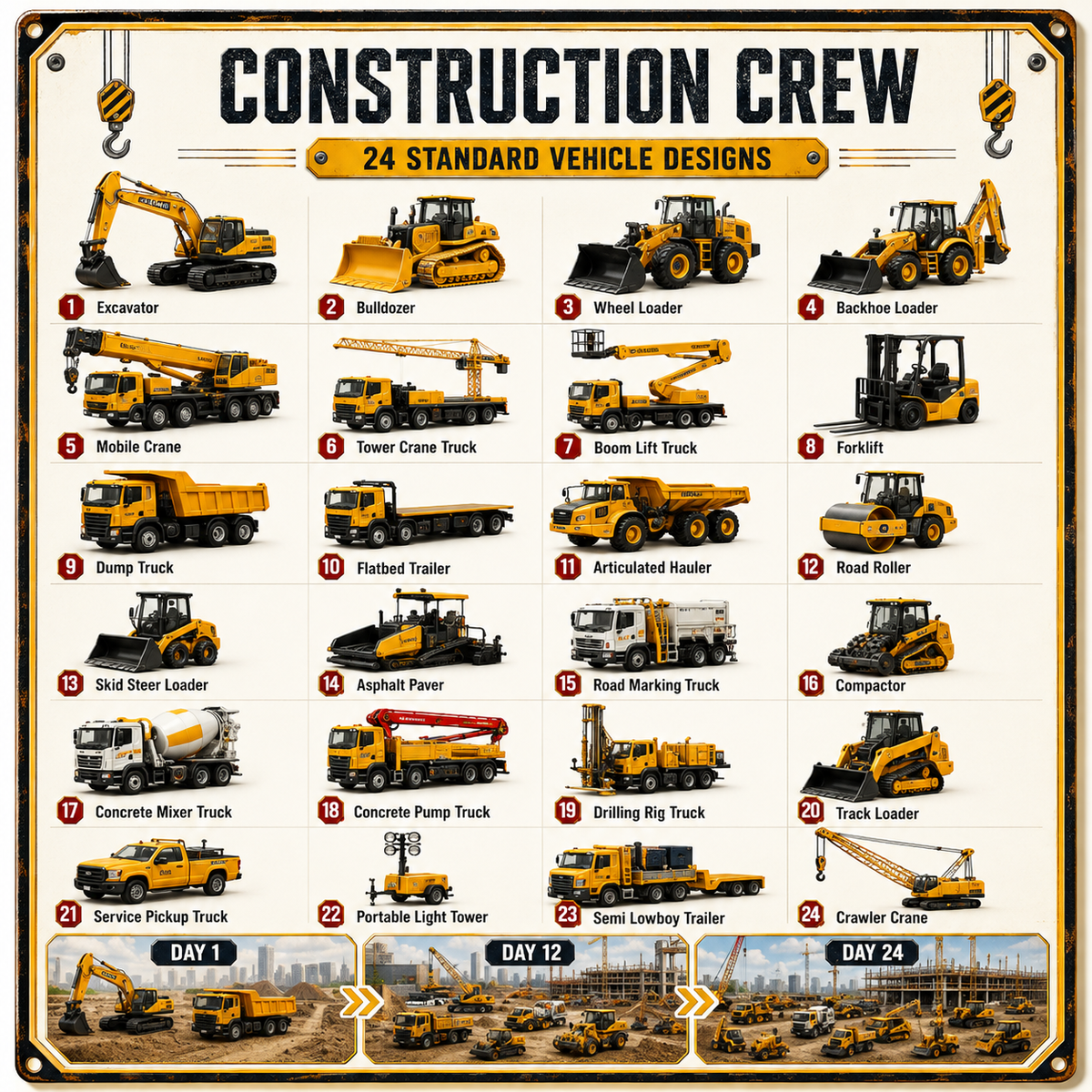 MiniMotors – 24-Day Christmas Vehicle Advent Calendar