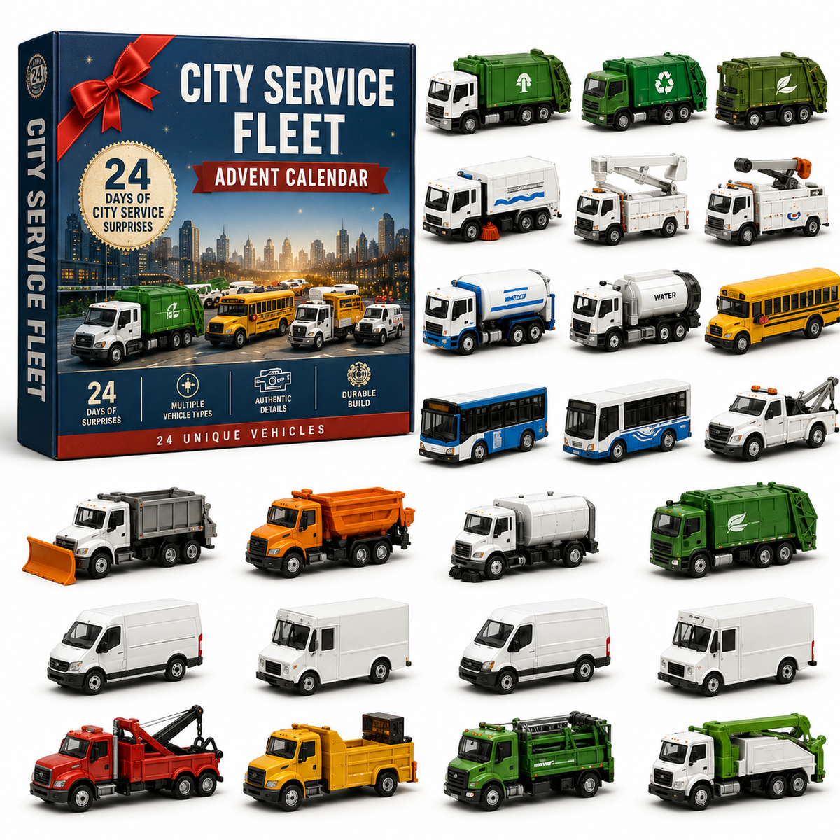 MiniMotors – 24-Day Christmas Vehicle Advent Calendar