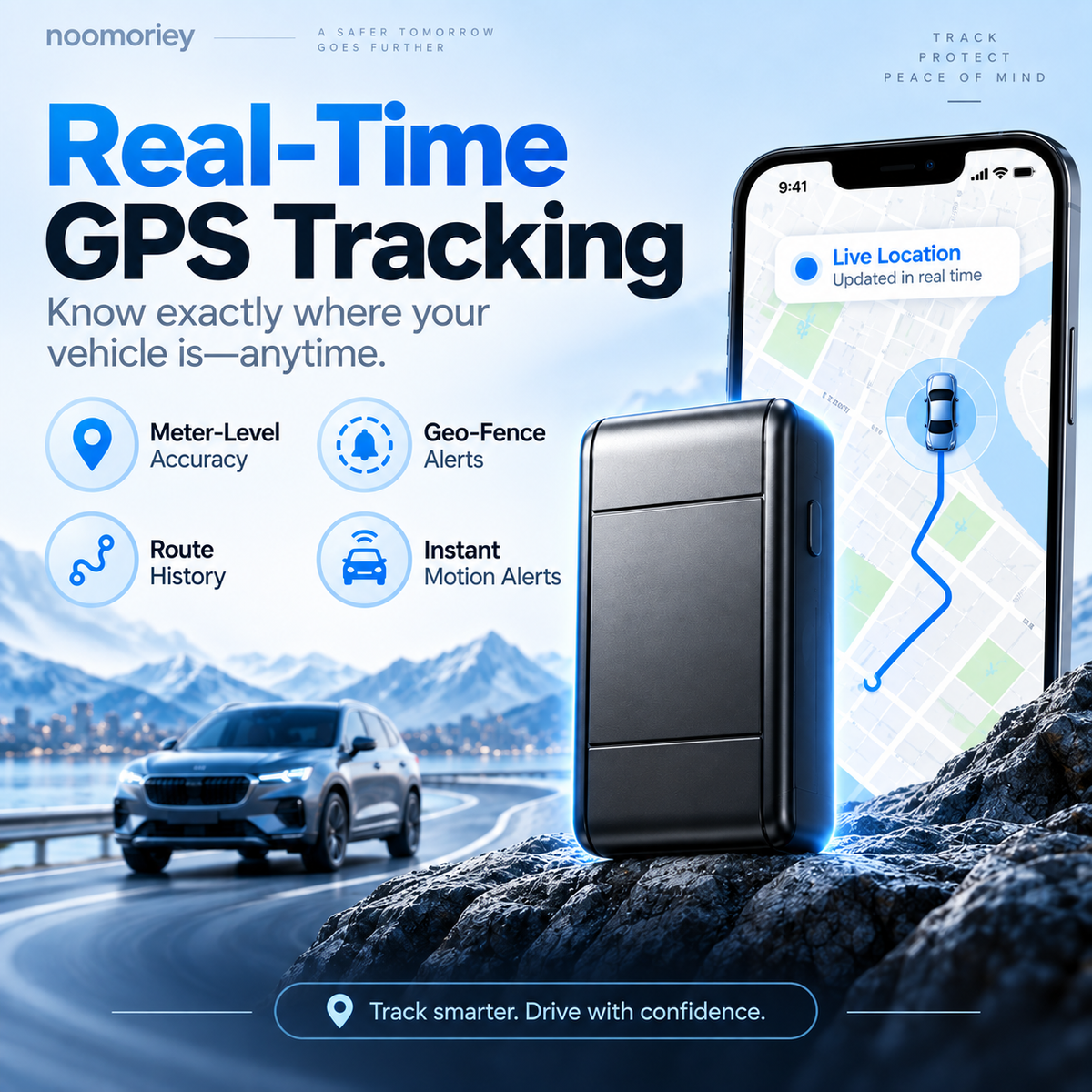 MagnaTrack – Magnetic GPS Locator for Vehicles
