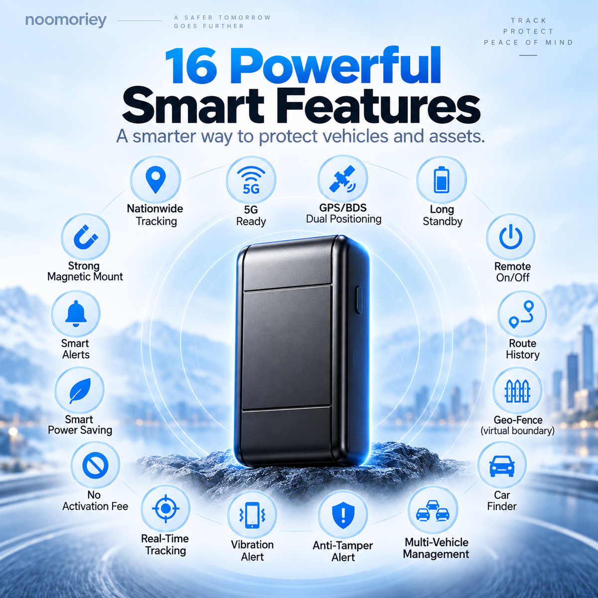 MagnaTrack – Magnetic GPS Locator for Vehicles