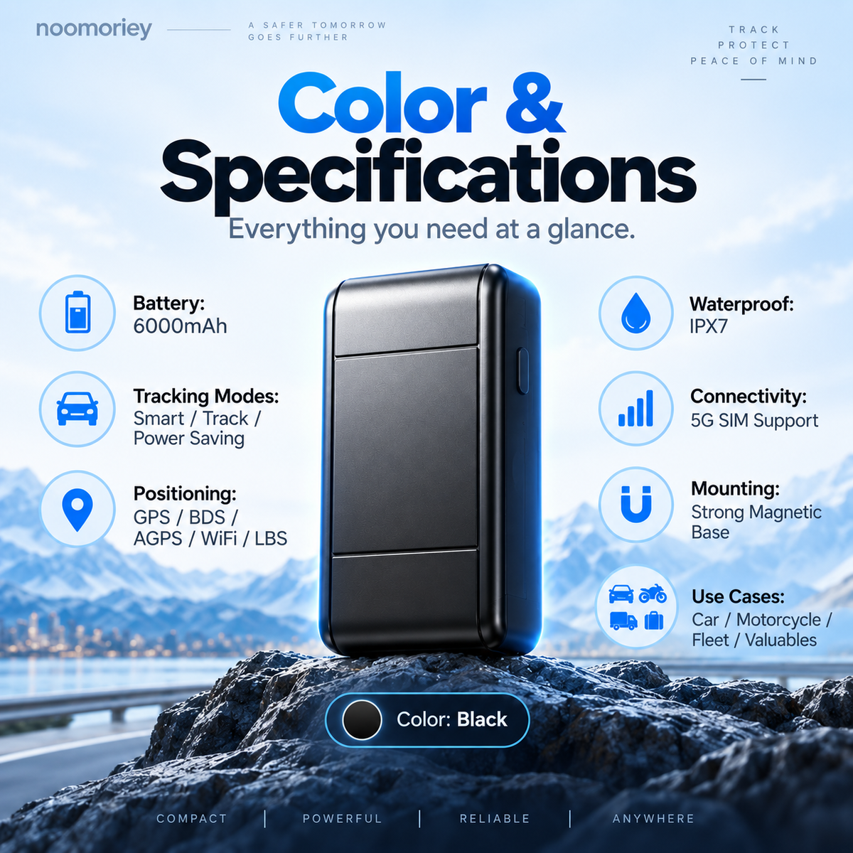 MagnaTrack – Magnetic GPS Locator for Vehicles