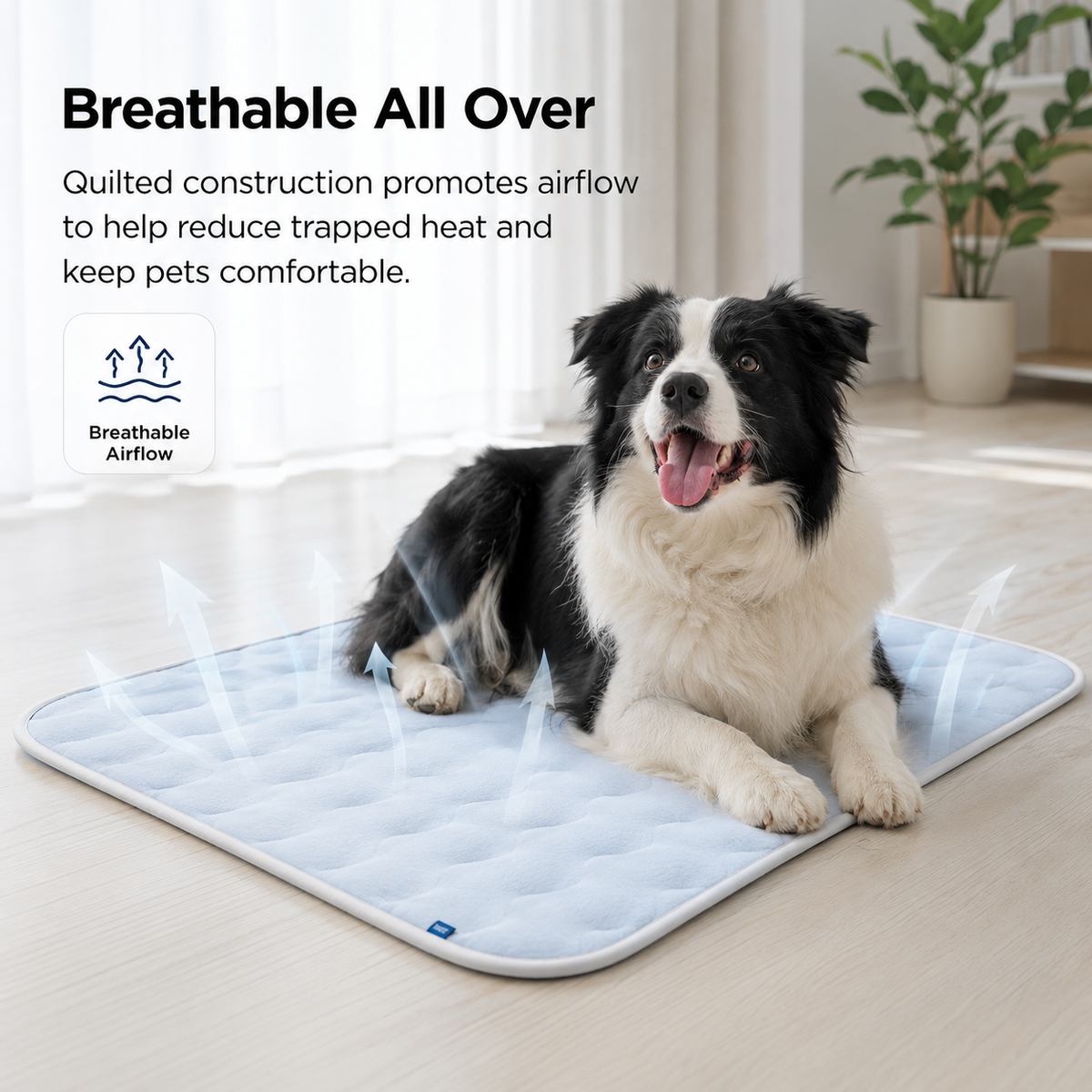 BreezeNest – Cooling Pet Comfort Mat