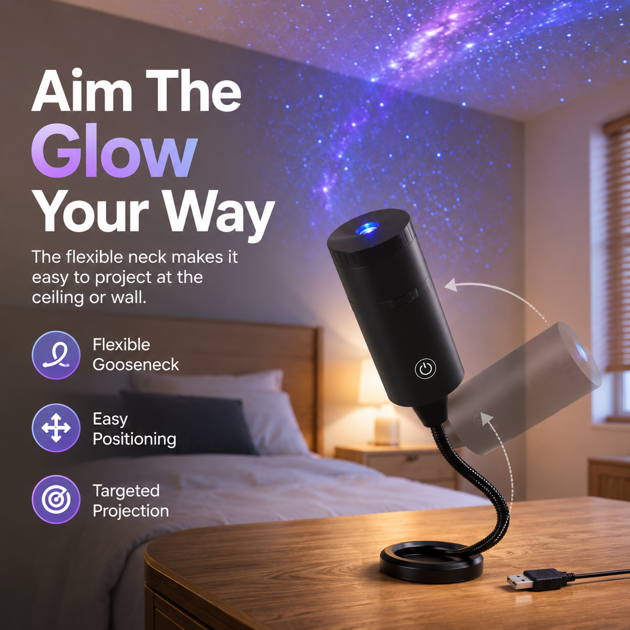 NebulaBeam – Cosmic Light Projector