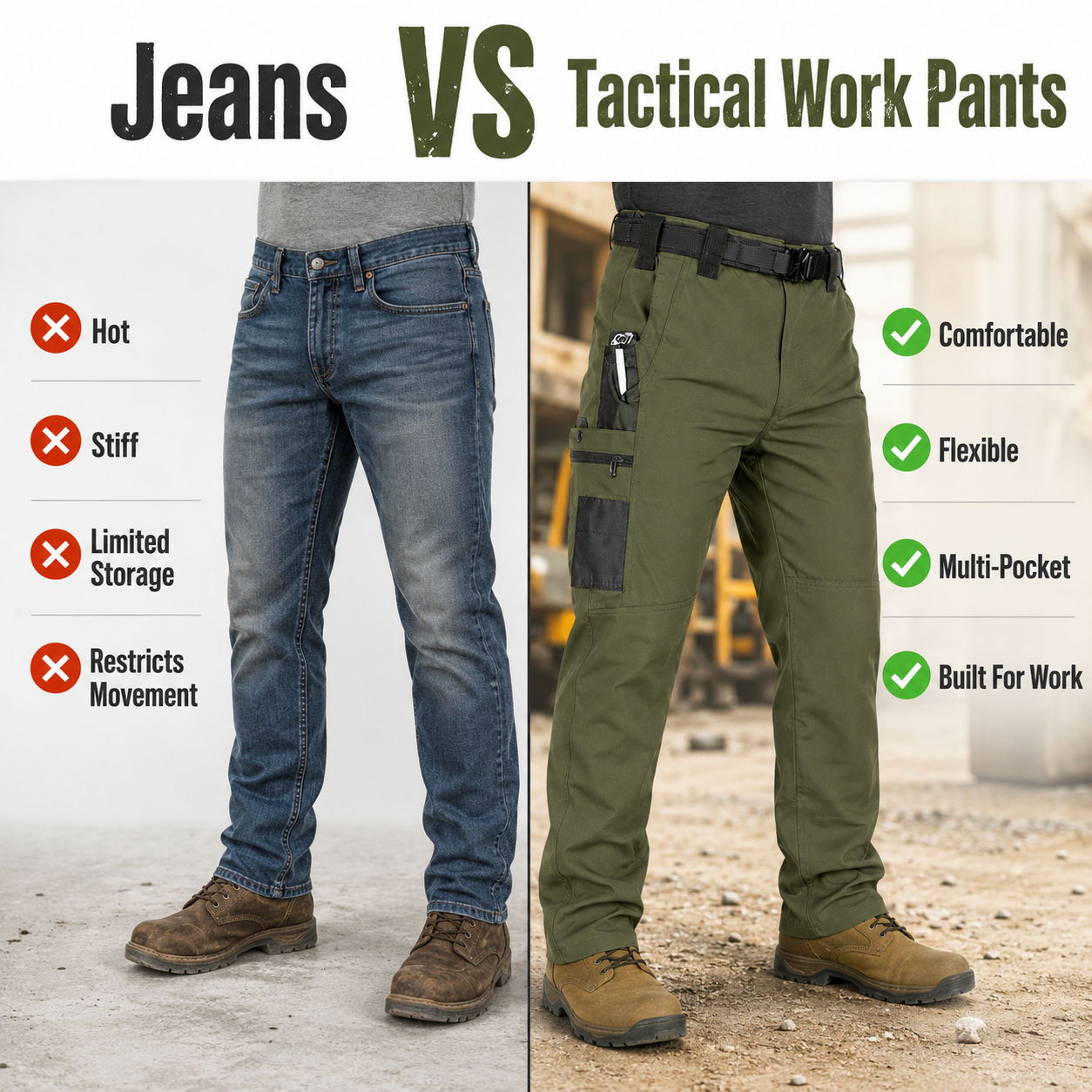 TitanTrek – Jobsite Tactical Utility Pants