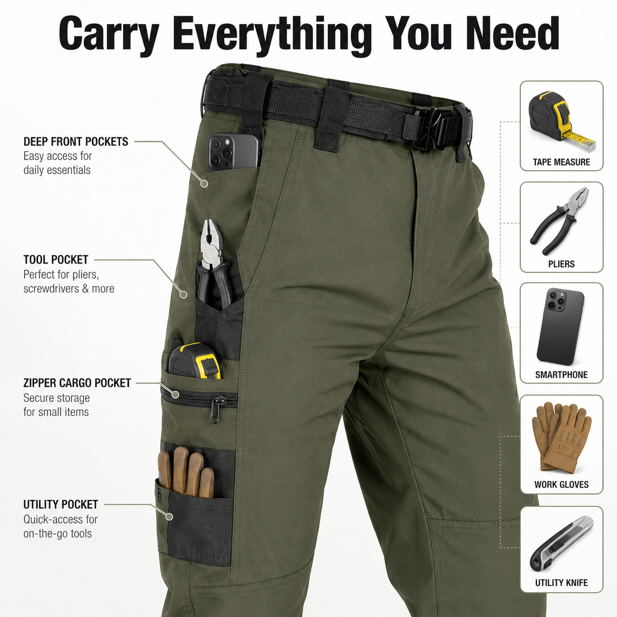 TitanTrek – Jobsite Tactical Utility Pants