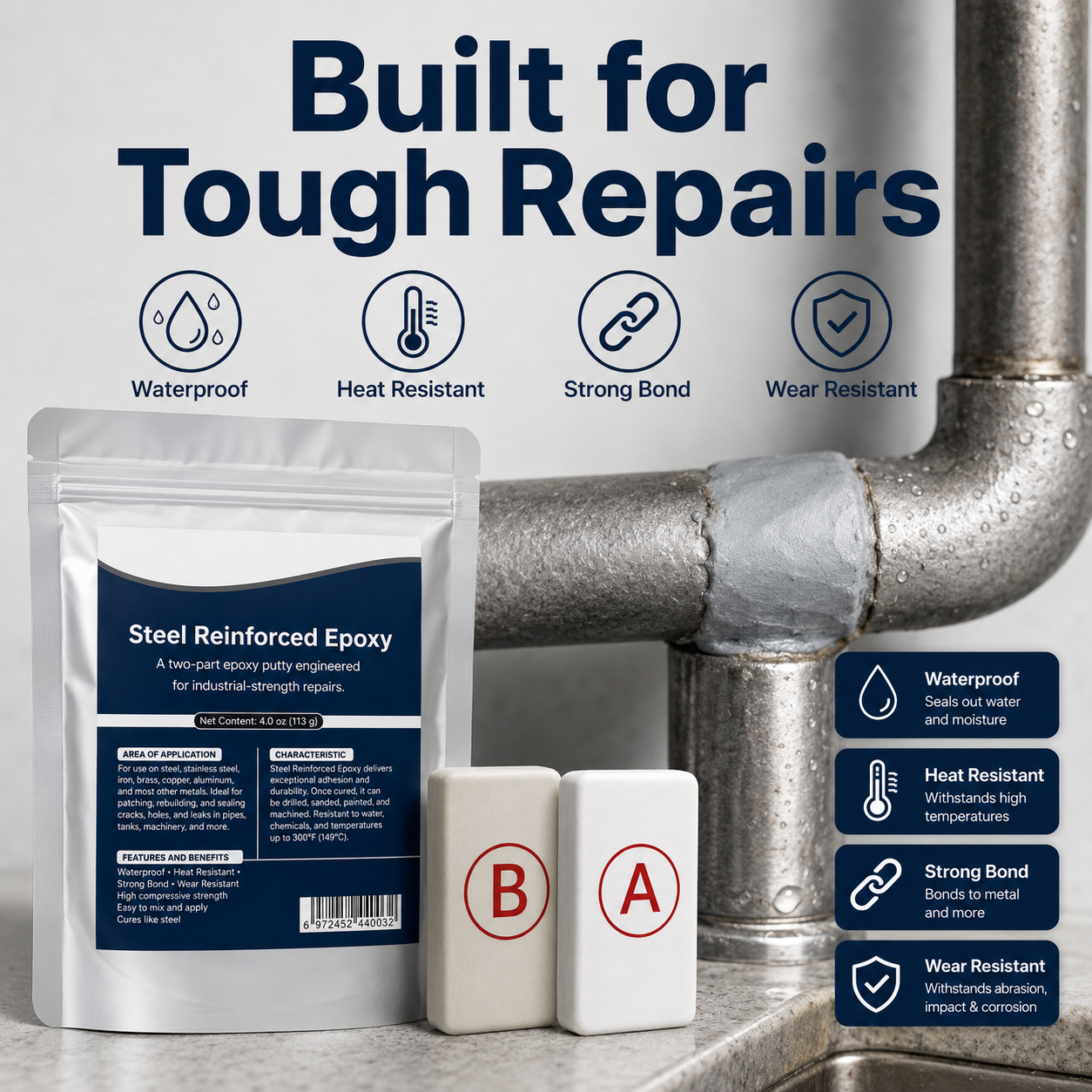 SolidBond – Quick Repair Putty Stick