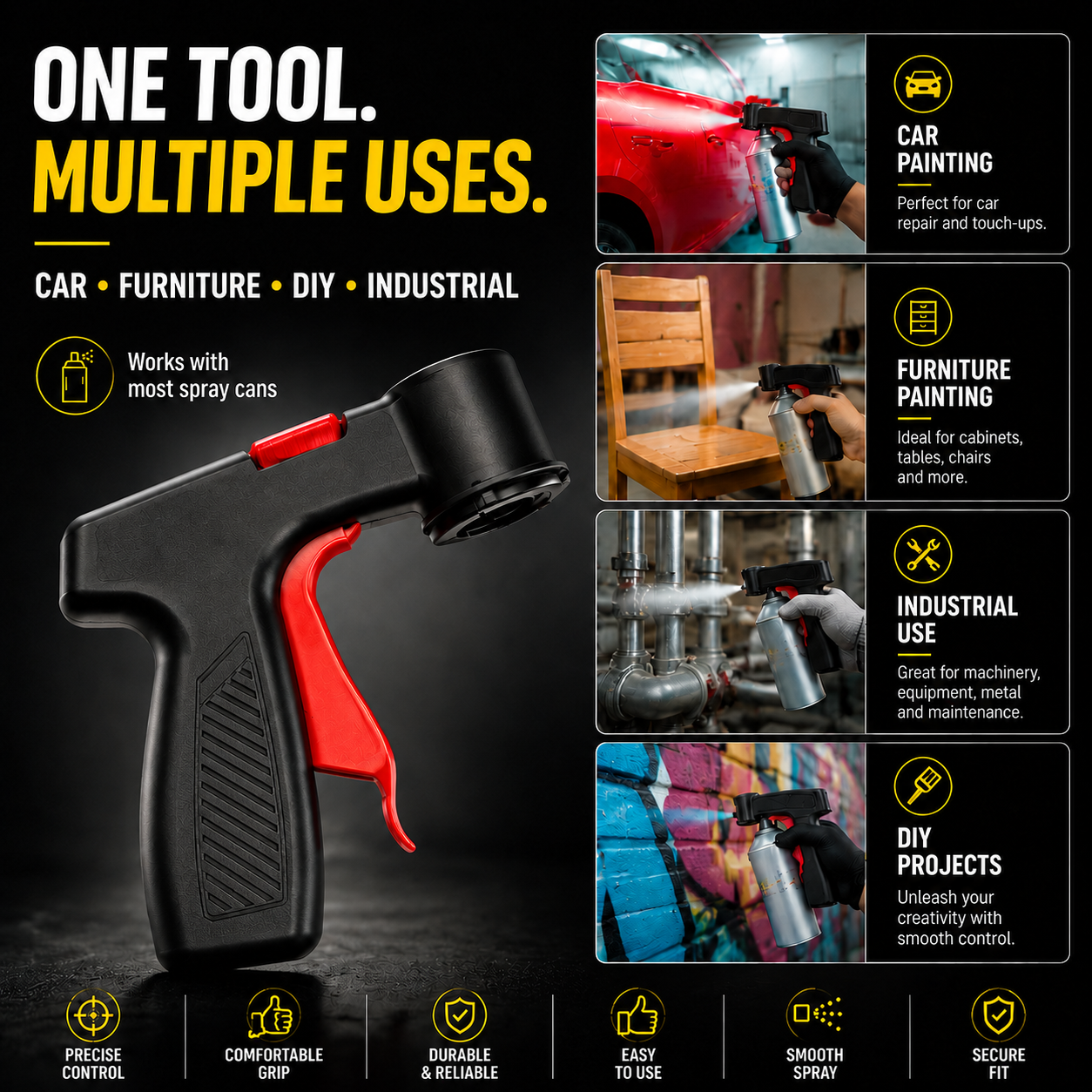 PrecisionGrip – Spray Paint Trigger