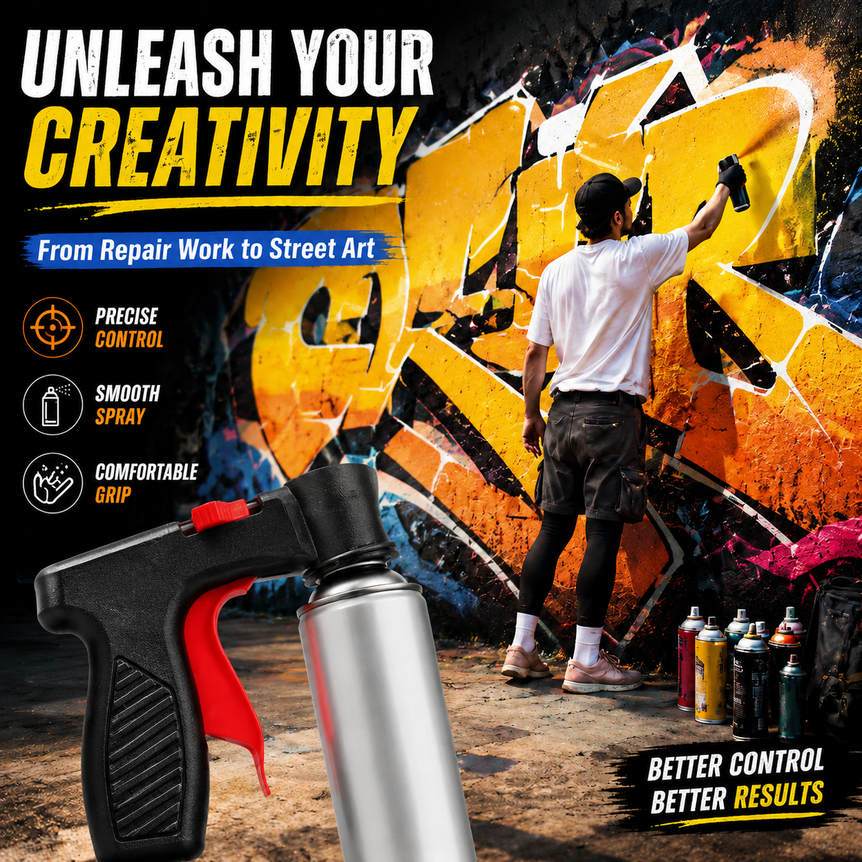 PrecisionGrip – Spray Paint Trigger