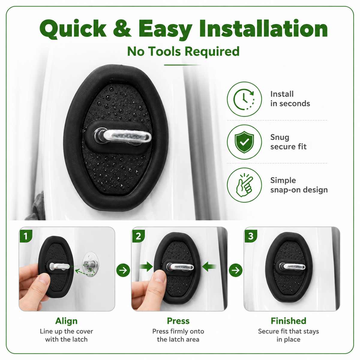 LatchArmor – Full Wrap Silicone Door Guard