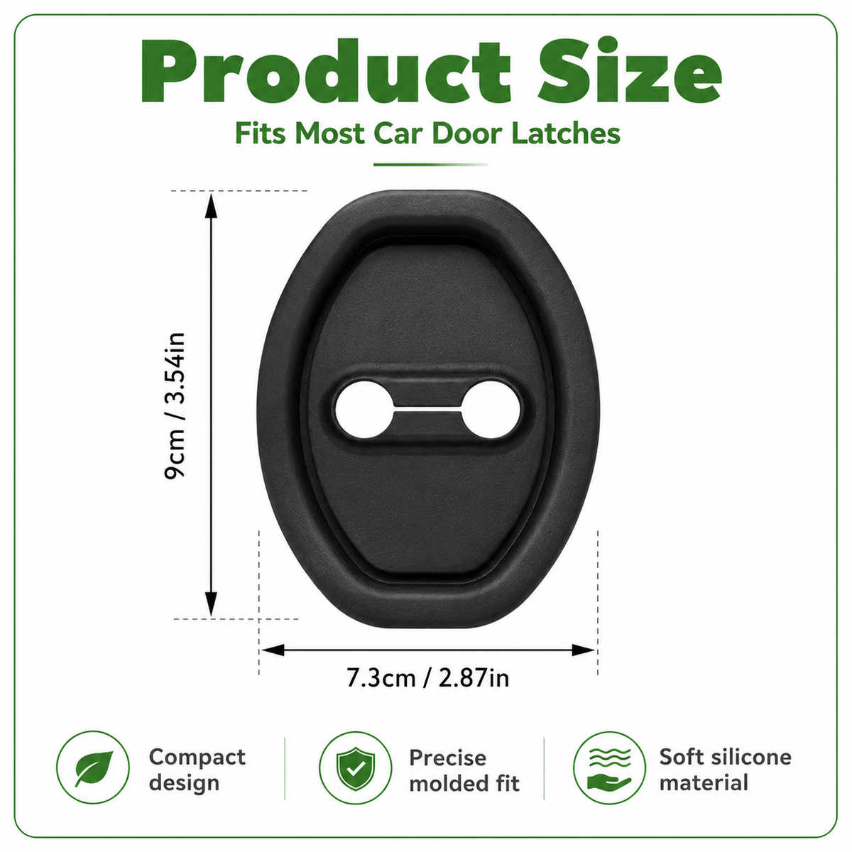 LatchArmor – Full Wrap Silicone Door Guard