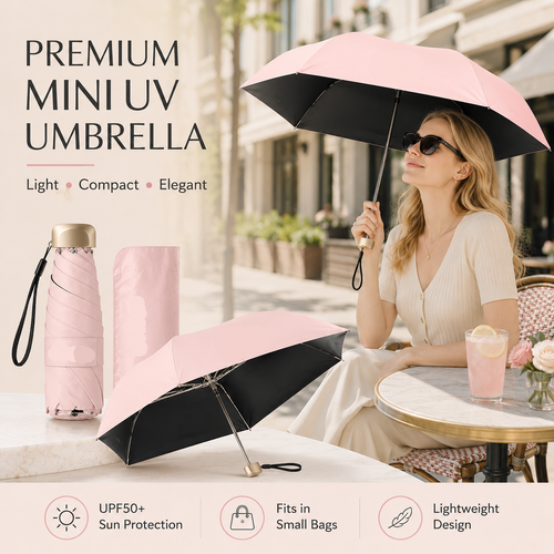 WeatherEase – Dual-Purpose Portable Umbrella