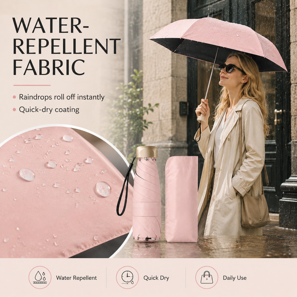 WeatherEase – Dual-Purpose Portable Umbrella