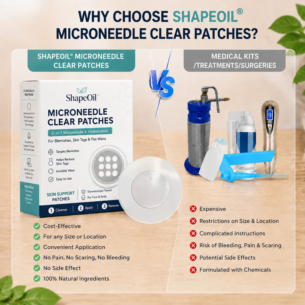 DermaRenew – Microneedle Skin Repair Patch