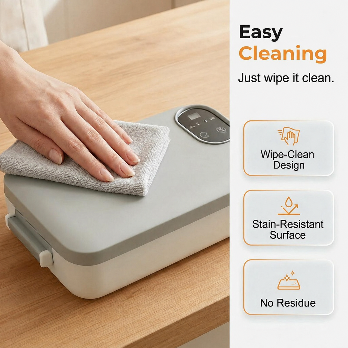 HeatBox – 900ml Rechargeable Electric Lunch Box