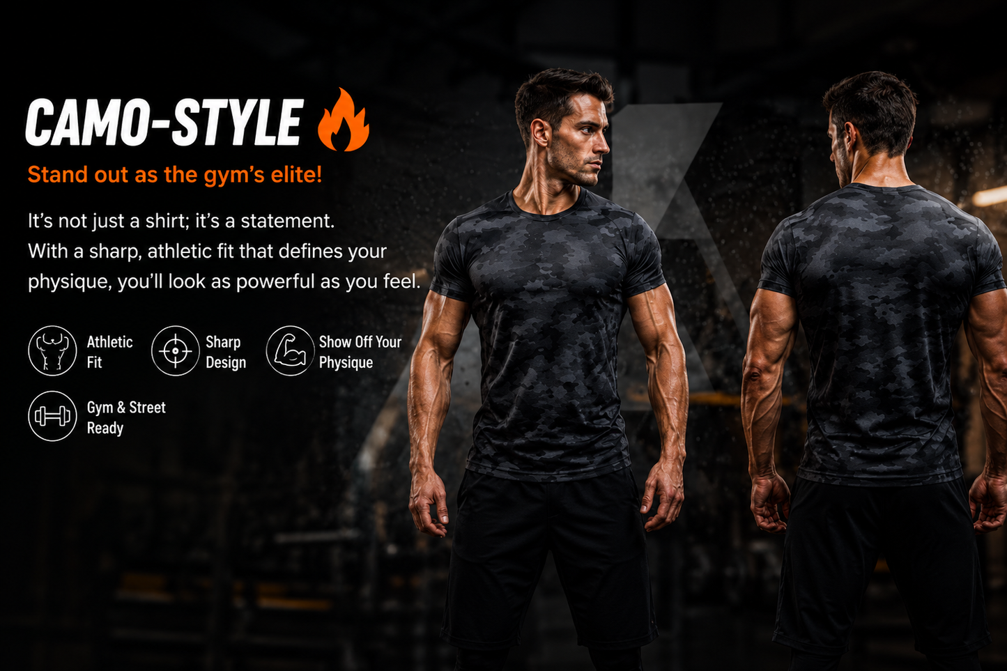 AeroFlex – Quick-Dry Gym Tee