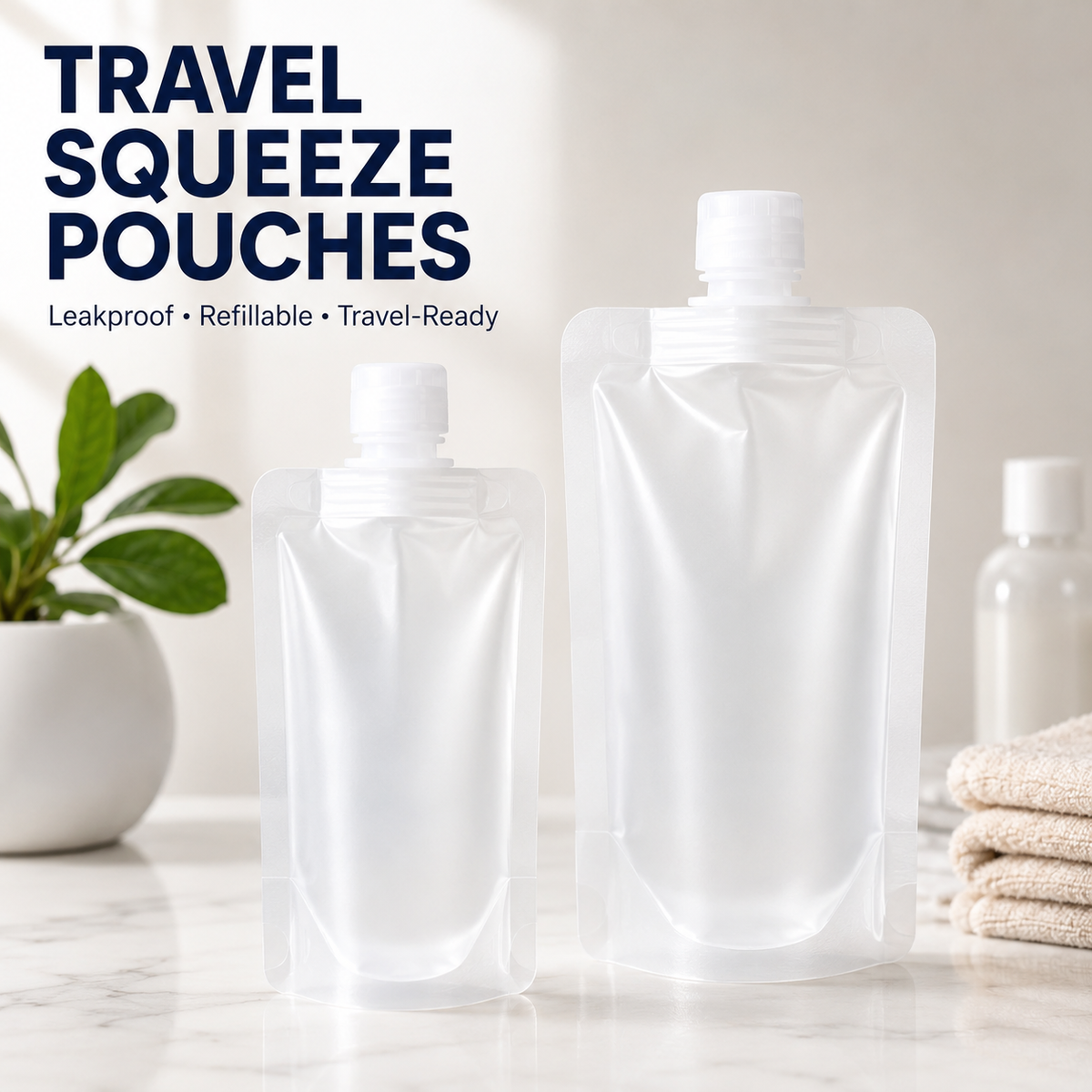 PourMate – Reusable Travel Liquid Containers