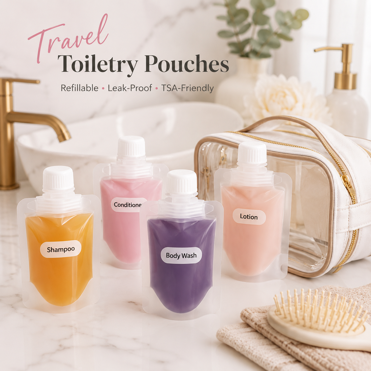 PourMate – Reusable Travel Liquid Containers