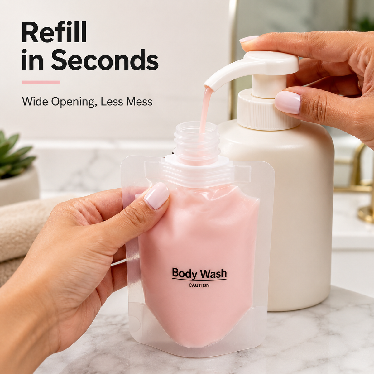 PourMate – Reusable Travel Liquid Containers