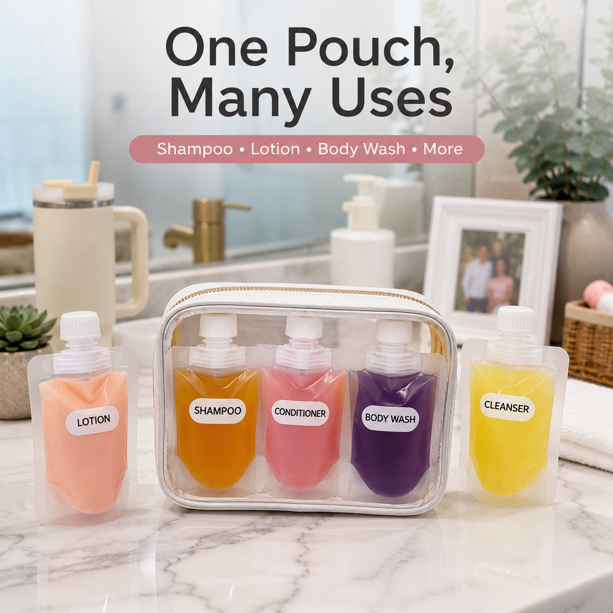PourMate – Reusable Travel Liquid Containers