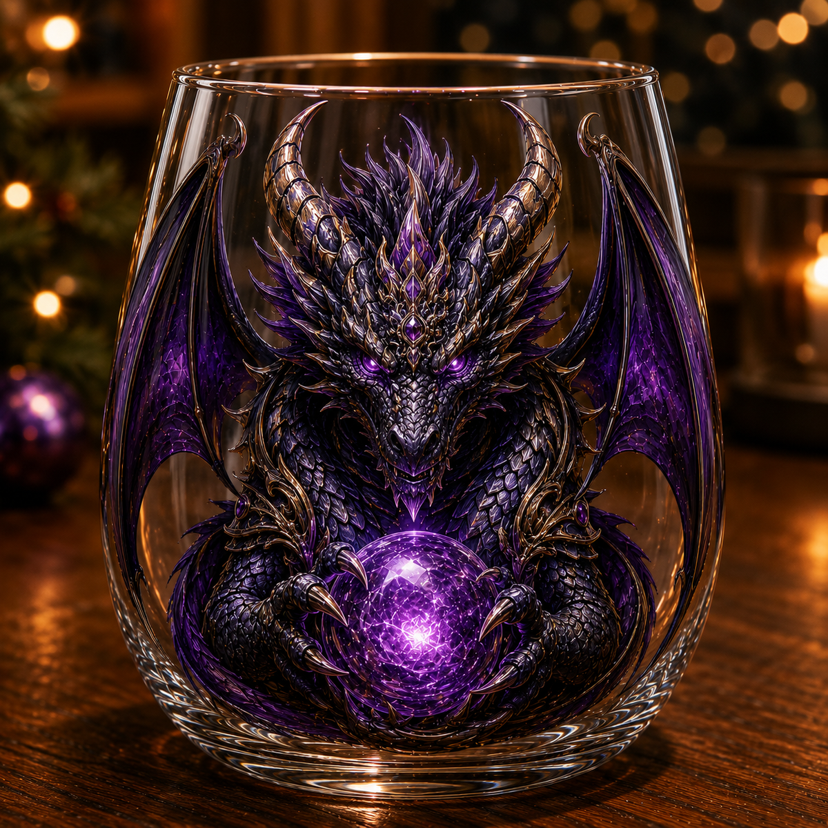 DragonRealm – Fantasy Dragon Whiskey & Cocktail Glass