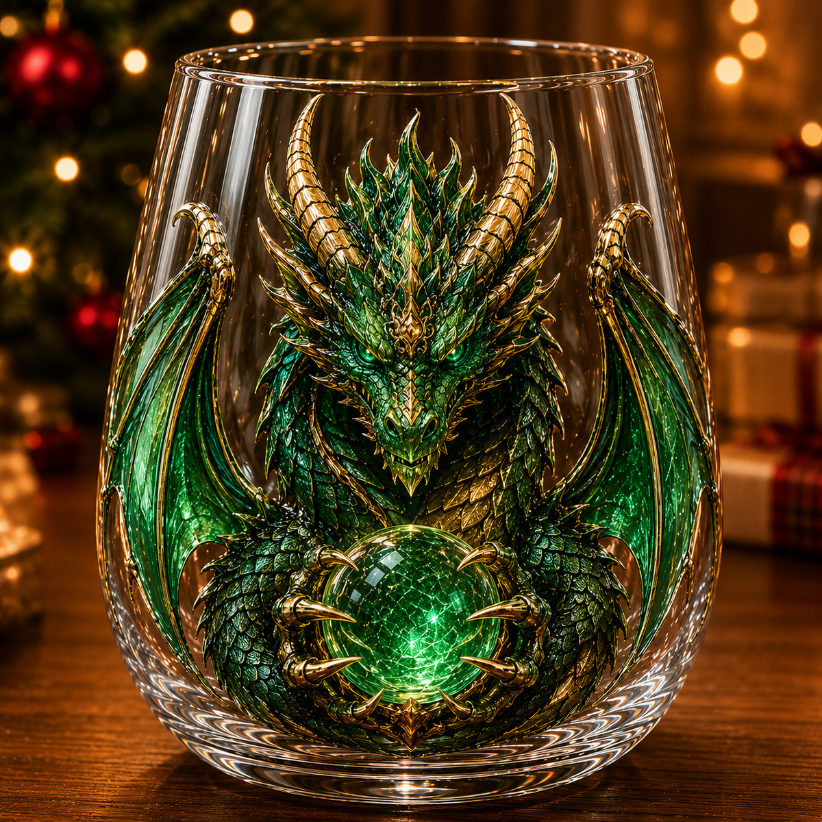 DragonRealm – Fantasy Dragon Whiskey & Cocktail Glass