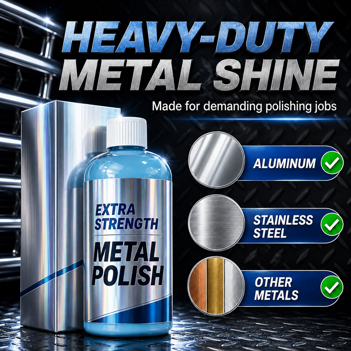 MetalVanta – Heavy-Duty Metal Shine Polishing Compound