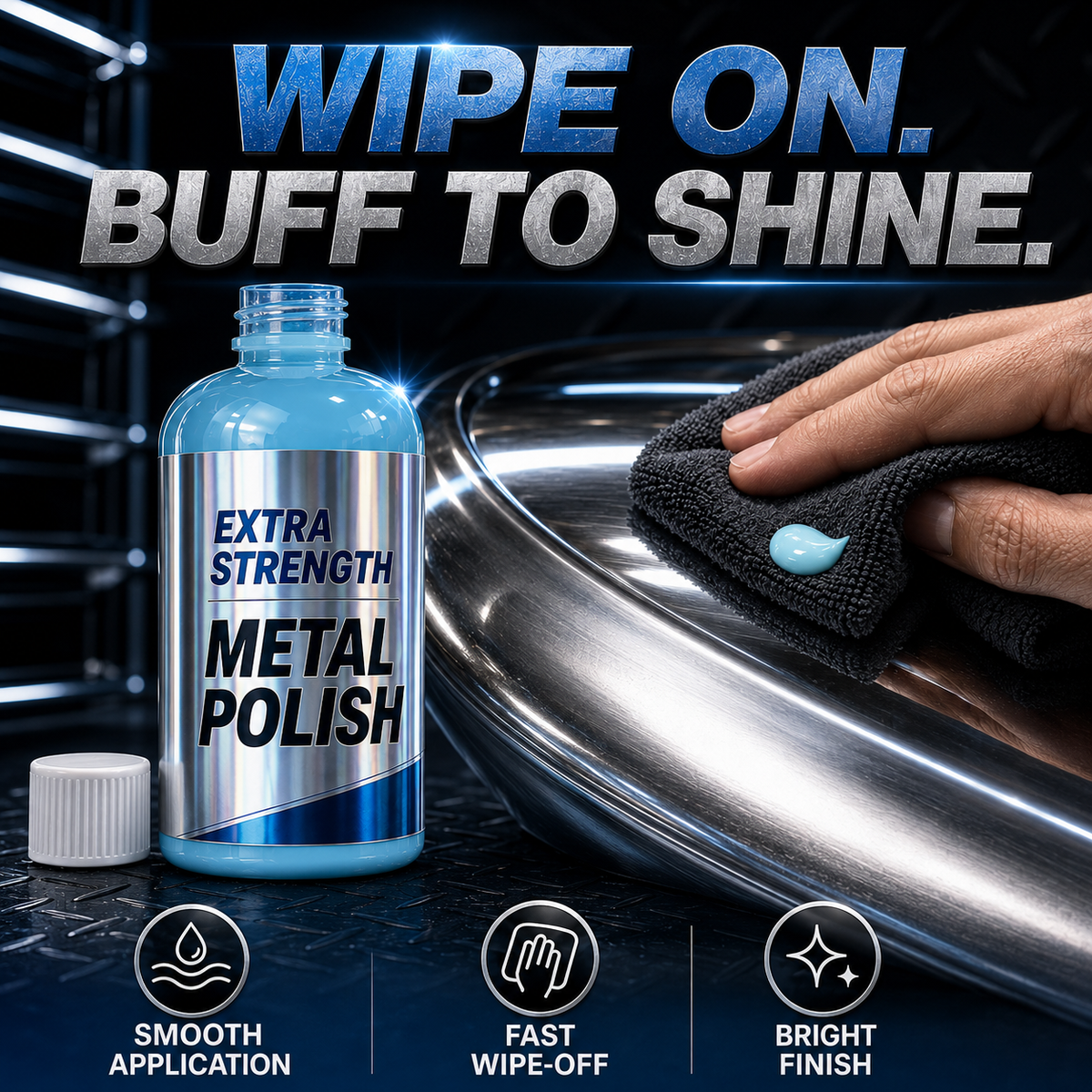 MetalVanta – Heavy-Duty Metal Shine Polishing Compound