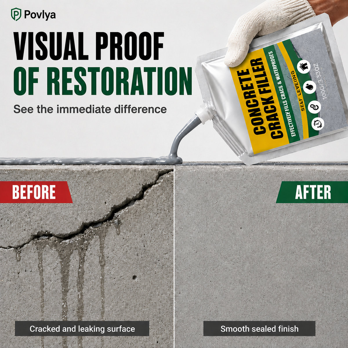 StoneBond – Polymer Concrete Crack Sealer