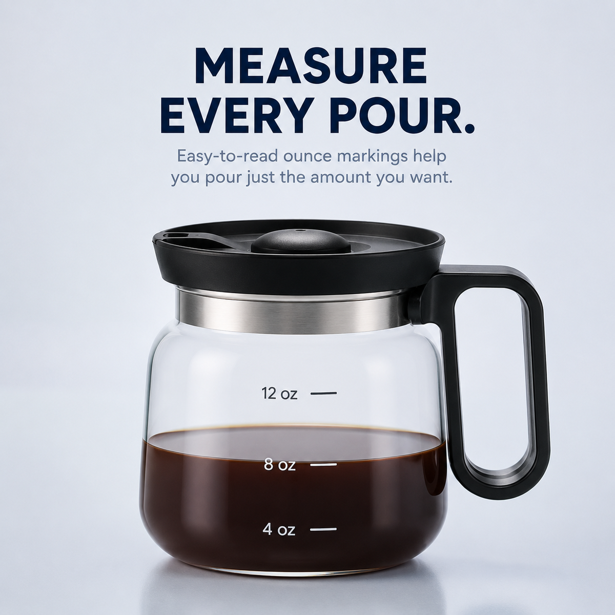 CaféPot – Unique Glass Coffee Mug