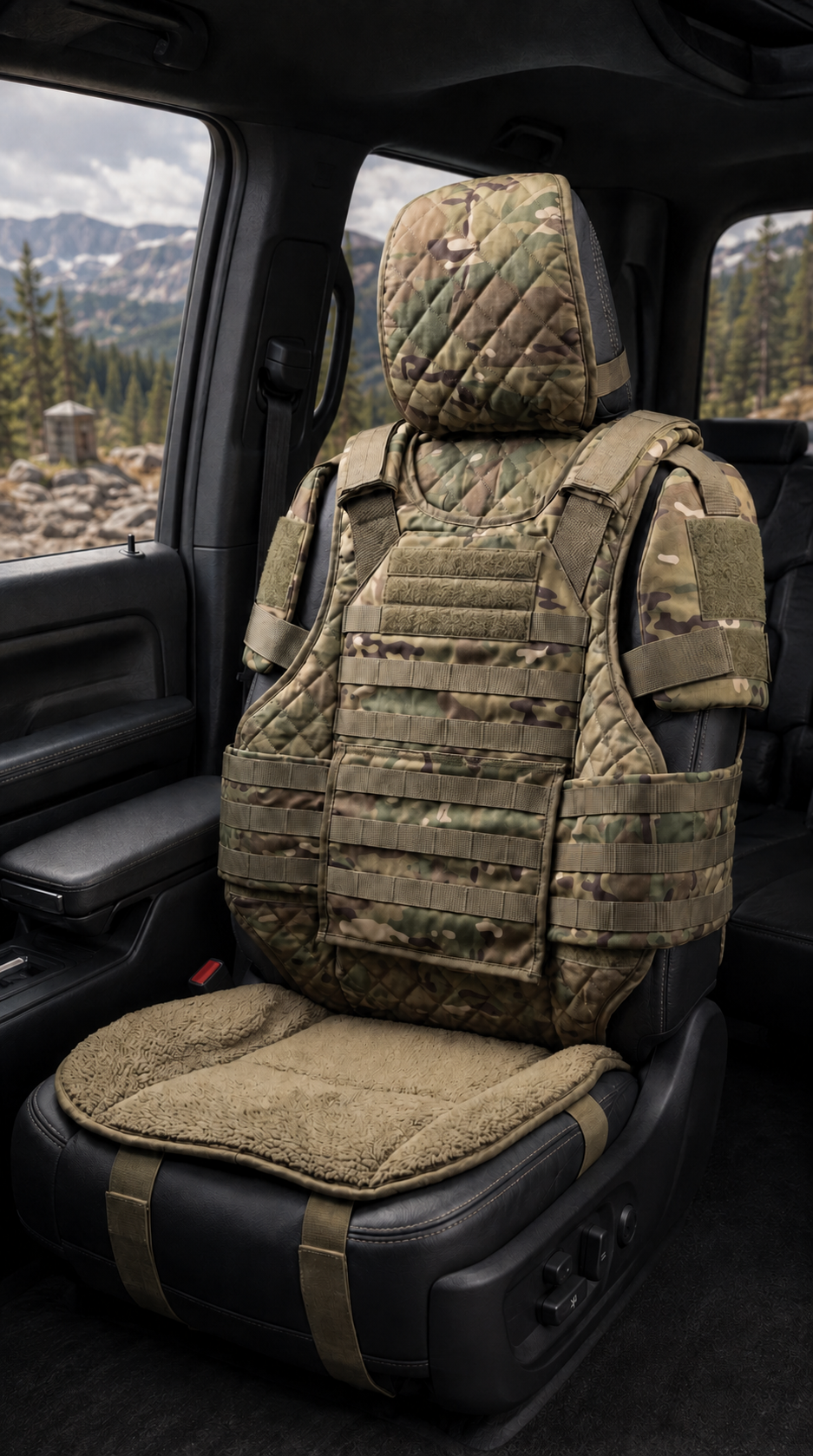 RoadVanta – Rugged Tactical Truck Seat Cover
