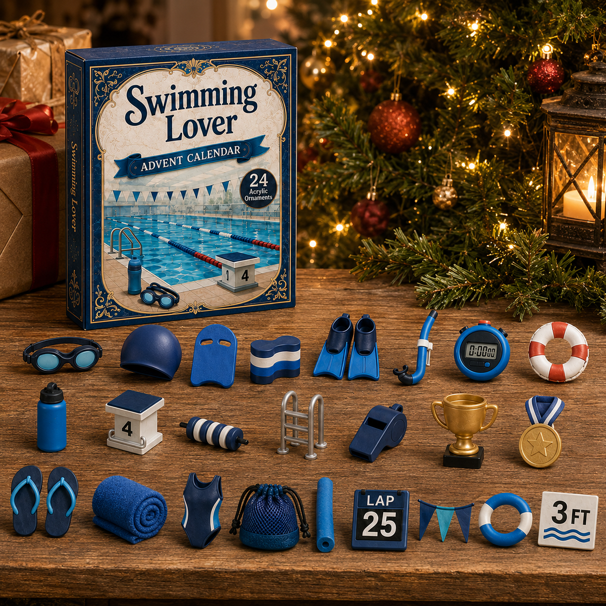 SwimMagic – Festive Swimmer Charm Countdown
