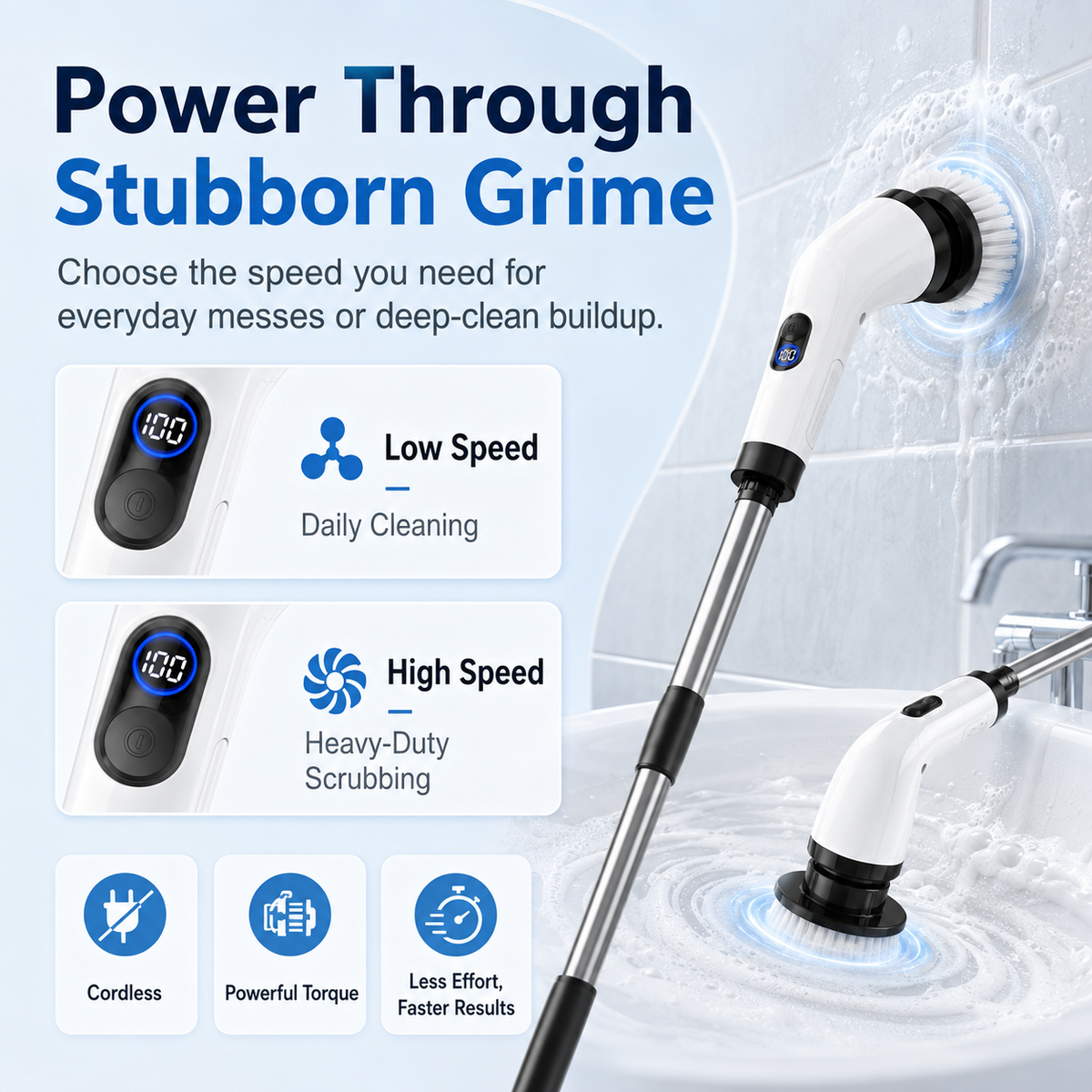 SpinVanta – 7-In-1 Electric Spin Scrubber