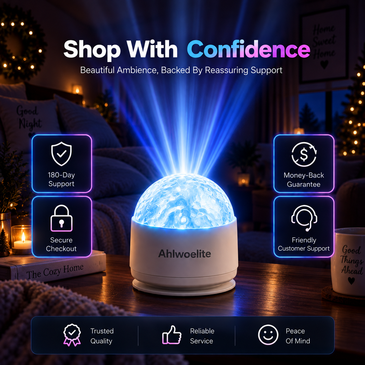 DreamNebula – Immersive 5D Ambient Night Projector