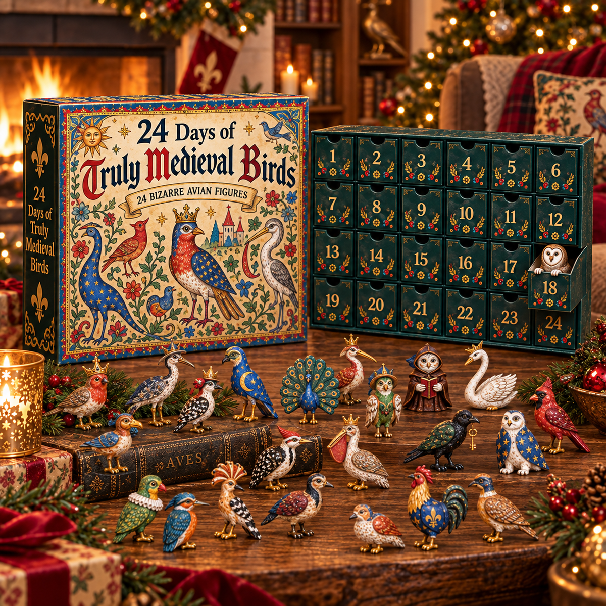CatRealm – 24-Day Medieval Cat Collectible Calendar