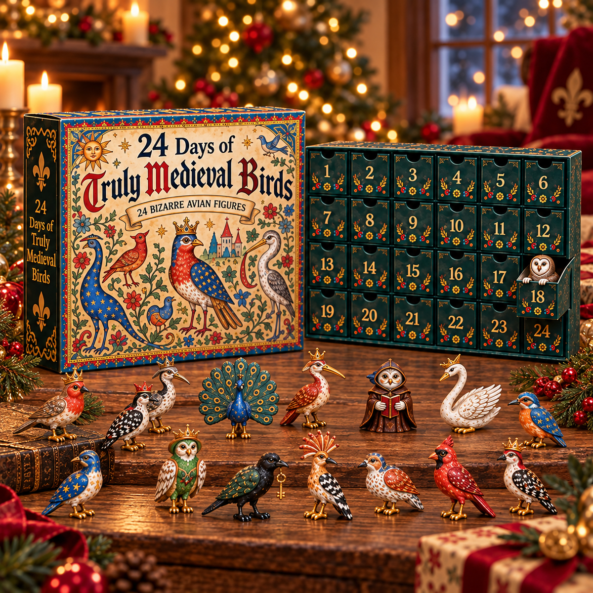 CatRealm – 24-Day Medieval Cat Collectible Calendar