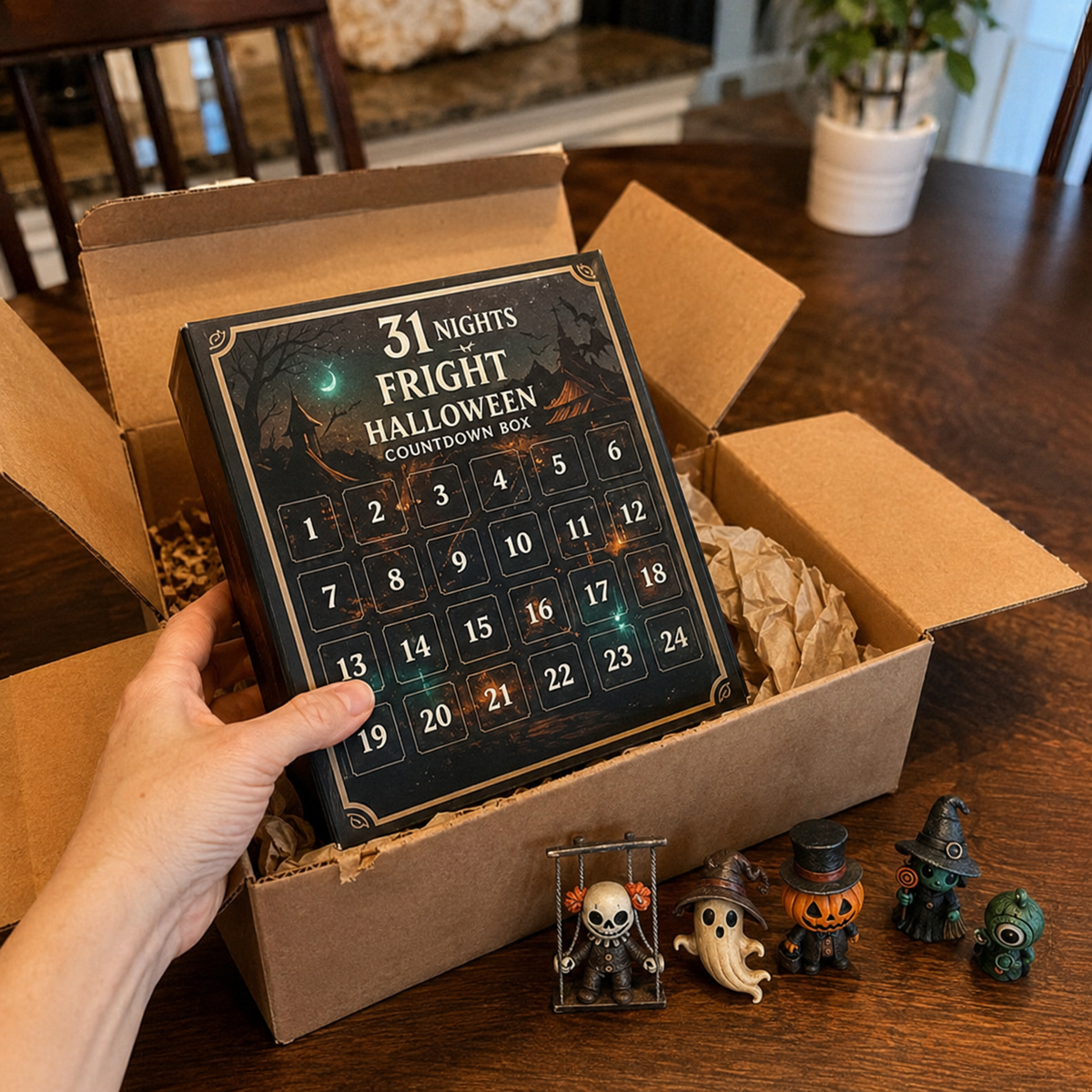 HauntHaven – Halloween Mini Figure Countdown Calendar