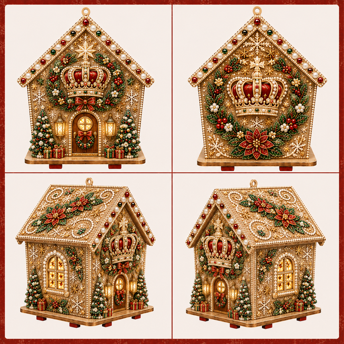 MerryCottage – Sparkling Christmas Diamond Art House