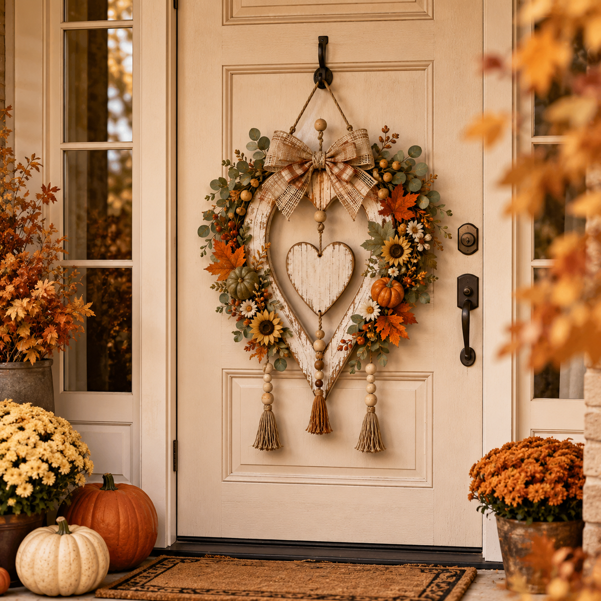 AutumnHeart – Harvest Pumpkin Farmhouse Decor